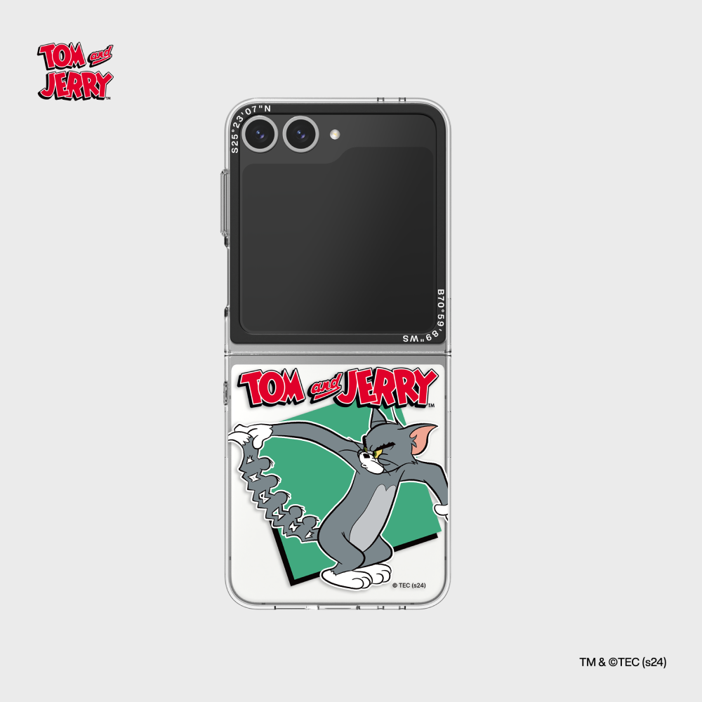 Tom and Jerry My Tom Slim Impression Case for Galaxy Z Flip6