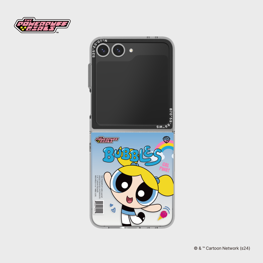 The Powerpuff Girls Bubbles Slim Impression Case for Galaxy Z Flip6