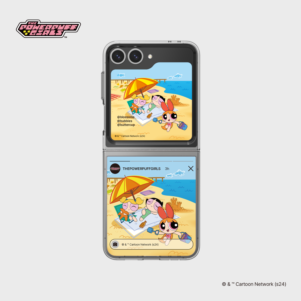 The Powerpuff Girls Summer Flipsuit Card for Galaxy Z Flip6