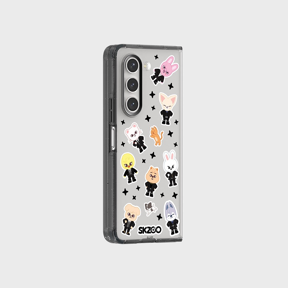 Skzoo Pattern Eco-Friends Case for Galaxy Z Fold5